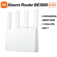 Xiaomi Mi Router BE3600 2.5G Wifi 7 Wiress Router 2.4GHz 5GHz Dual Band Mesh Works with Xiaomi Mijia