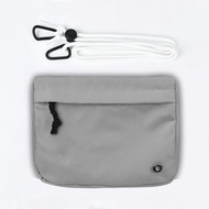 Grinstant混搭可拆組式小包肩背包 - 黑白系列 (灰色)