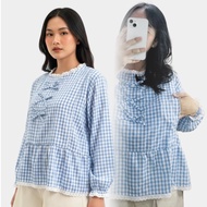 JISOO NURSING WEAR LONG-SLEEVED COQUETTE NURSING CLOTHES byZeera