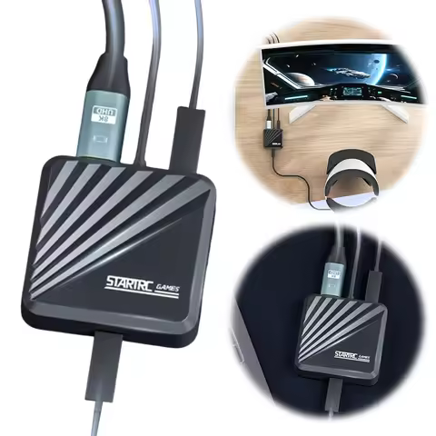 For PS VR2 Adapter PC Computer Converter Accessories Kit Power Adapter & DP Cable Computer Adaptor f