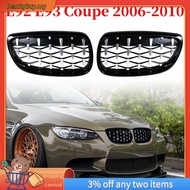 Front Kidney Grill, Front Hood Diamond Grille Meteor Grill For-BMW 3 Series E92 E93 Coupe 2006-2010 