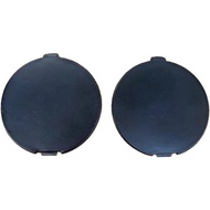 Front Bumper Tow Hook Cover 1pair L+R Front Bumper Towing Hook Eye Cover Trailer Cap Direct Replacem