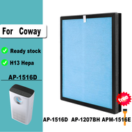 สำหรับ Coway เครื่องกรองอากาศพายุ AP-1516D AP1516D ชุดเปลี่ยนแผ่นกรอง HEPA APM-1516E AP-1207BH