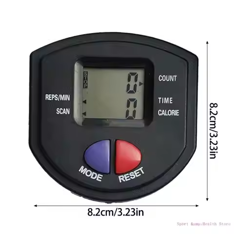 LCD Display Step Machine Counter Stepper Counter Abdominal Wheel Counter
