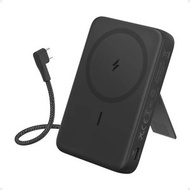 Anker - Anker Zolo Power Bank (10K, Magnetic, Built-In USB-C Cable) 磁吸無線充電行動電源(A1685H11)(黑色)