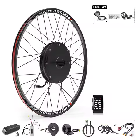 Varstrom Ebike Motor Kit 48V 1000W Rear Hub Motor Electric Bicycle Conversion Kit Gearless Brushelss