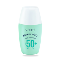 Verite Mineral Matt Milk Sunscreen SPF50+ PA++++ 30ml. กันแดด เนื้อแมท บางเบา อ่อนโยน กันน้ำ คุมมัน