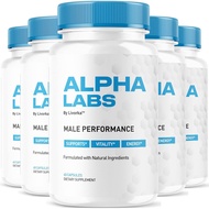 (5 Pack) Alpha Labs, Alpha Labs Capsules, AlphaLabs, Alfa Labs, Alpha Labs Max Performance, Advanced