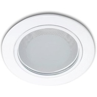 Philips Glass recessed white 13804 1x18W 230V