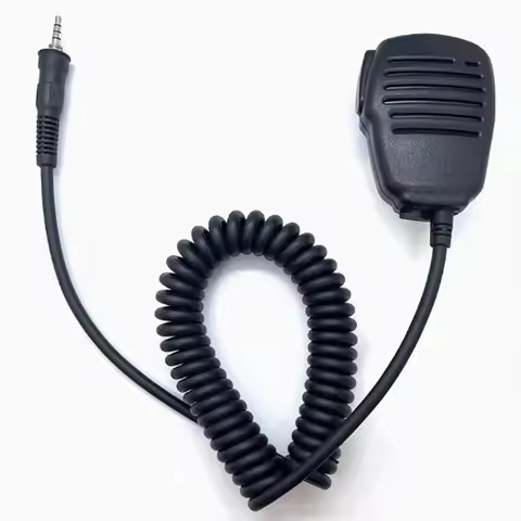 Handheld Shoulder Mic Microphone Speaker For ICOM IC-M23 IC-M24 IC-M25 IC-M33 IC-M34 IC-M36 IC-M37 R