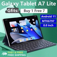 Tablet android Galaxy Tab A7 Lite 8inch cheap tablet original Dual Sim tablet 12GB RAM 512GB ROM WiFi Version tablet Online Class smart tab  Malaysia Warranty【COD+Local delivery】