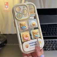 3D IPhone 16 15 14 13 12 11 Pro Max 7 8 Plus XR Max Shockproof Cute Cartoon Pattern Strap Case for V