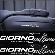 For Honda Giorno  Giorno 125  Giorno125 front fender reflective vinyl sticker accessories motorcycle