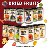 DRIED FRUIT BUAH KERING JAFFAR RAWAS (GUAVA, APRICOT, STRAWBERRY, GUAVA, PRUNES, GUAVA CHILI, PINEAP
