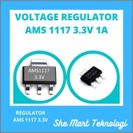 IC Voltage Regulator AMS1117 3.3V 1A
