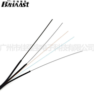 Core 3 Steel Wire Bearing Type Twin Core Outdoor TTH Outdoor Manufacturers Wholesale F Leather Fiber Optic Cable From Single Mode Fiber Optic Cable 2