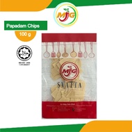 Ez Bizy Papadam Chips / Papadam Petak / Square Appalam - 100g/250g/500g Papadam  Chips Cracker Kerep