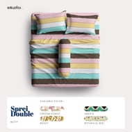 Bedsheet Set Bed Sheet Set Size 140x200 Double Series Motif