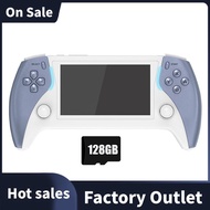 PROJECT X PRO Handheld Video Game Console 128G+20000 Games 4.3inch Display 3D Stereo Sound Support 2