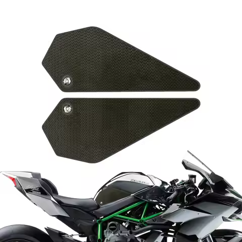 Motorcycle Tank Traction Pad Anti Slip Sticker Gas Knee Grip Protector For Kawasaki Ninja H2 H2R H2C