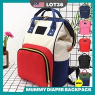 Mummy Bag Backpack Large Capacity Nappy Baby Maternity Diaper Bag Beg Lampin Bayi Water Resistant B-