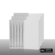 50pcs Round Shader Tattoo Needles Sterilize 3RS 5RS RS 9RS 11RS 13RS 15RS 0.35MM Disposable Tattoo N
