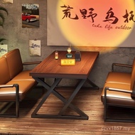 Barbecue Restaurant Table Dining Table Table 9NAG