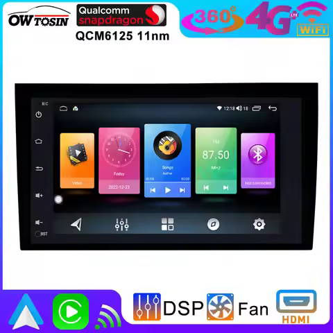 8" 1280*720P Android 13 12G+256G Car DSP Radio GPS Stereo For Audi A4 B6 B7 8E 8H 2002-2008 WiFi Car
