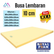 Royal Foam 10cm Thick Size 180x200cm, 150x200cm, 120x200cm, 90x200cm Super Soft Thick Density 16 For