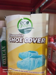Disposable Shoe Cover Non Woven Eco Green 100 pcs