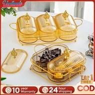 3 Tier Fruit Bowl Serving Tray Buffet Set Dried Fruit Salad Tray With Rack Serving Tray for Party Bu