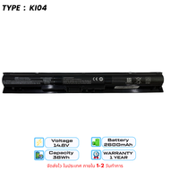 แบตเตอรี่ Battery HP 14 14-ab 15-ab Series KI04 HSTNN-LB6S ของใหม่ 100% ส่งเร็ว!!! OEM