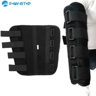 Arm Splint Brace Support  Adjustable Elbow Joint Recovery Protect Band Belt Strap with 3 Fixed Steel