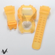 (Vcustom) GX56 KING MATTE " YELLOW " BAND AND BEZEL WATCH STRAPS