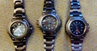中古 CASIO MRG 120,121,122 三連環