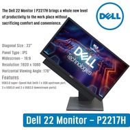 (Jbservice)จอคอม ยี่ห้อ Dell 22 นิ้ว รุ่น P2217H 22" monitor ซาวบาร์ Dell Ac511 ซาวบาร์ Dell Ac511