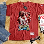T-Shirt Premium DTF Personalized AI 76ers Asian Size Customize Print Basketball Unisex