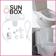 SUN BOX Fresh Water Spray Smart Toilet Seat Non-Electric Clean Seat Irrigator Safe Attachment Bidet Toilet Set Bathroom