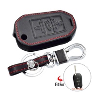 (OEM) Hộp Đựng Chìa Khóa Xe Hơi Bằng Da Thật Cho Peugeot 2008 3008 4008 301 308S 408 508 2014-2016 3