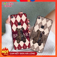Vivo V7 / V7 Plus / V7+ 3D Motifs Case, Fashionable bearbrick Bear, Beautiful Cheap Phone Case