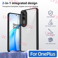 COD for OnePlus Nord 4 CPH2663 Case Plating Silicone Bumper Shockproof Clear Back Cover Hard Phone C