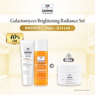[May'26 Special] Dr Dermis Galactomyces Brightening Radiance Set