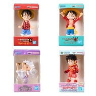 (包順豐快遞) 海賊王 路飛迷你包裝公仔扭蛋 全套 4 款 One Piece World Collectable Figure Miniature Collection Bandai Gashapo