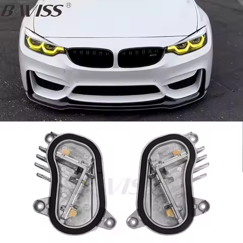 Yellow DRL For 2018 2019 BMW 420i 430i 440i M3 M4 Angel Eyes DRL Adaptive LED Module F80 F82 F83 M3 