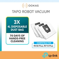 TP-Link Tapo RVA200 / RVA101 / RVA102 Robot Vacuum Disposable Dust Bag For TP-Link Tapo Robot Vacuum