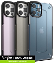 Ringke [UX] สำหรับ iPhone 12 Pro กรณีทนต่อการขีดข่วน Matte Cover กับสายรัดข้อมือ