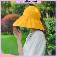  Hollow-top Design Sun Hat Uv-resistant Hat Stylish Women's Large Brim Uv Protection Sun Hat for Outdoor Travel Foldable Anti-uv Hat with Hollow-top Design for Ultima