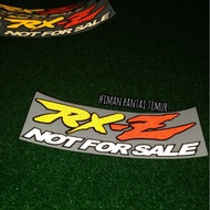 STICKER RXZ NOT FOR SALE