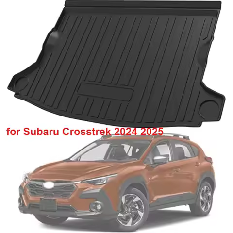 Car 3D Cargo mat Cargo Liner Trunk Tray Liner for Subaru Crosstrek 2024 2025 All Weather Rear Trunk 