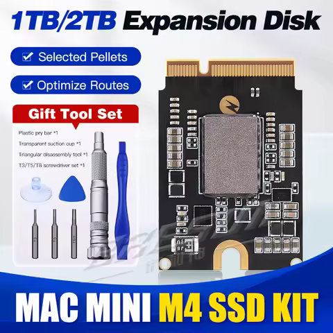 Suitable for Macmini M4 Mac expansion 1TB 2TB hard drive directly replace MINI-SSD small board